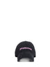Berretto DIY Balenciaga Back in drill di cotone nero