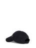 Berretto Messy Spray in drill di cotone nero