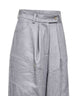 Grey Loro Piana linen blend denim trousers