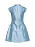 Powder blue taffeta Alinka mini dress