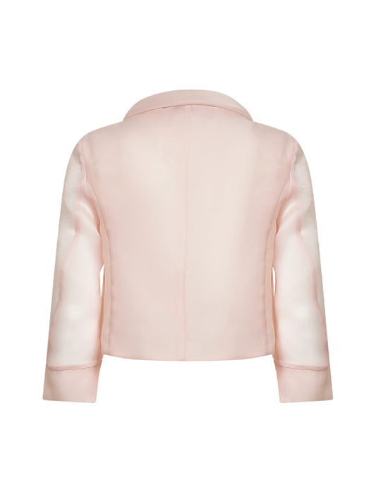 Bolero Bainka in organza ametista