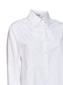 Camicia Calandra in popeline di cotone bianco