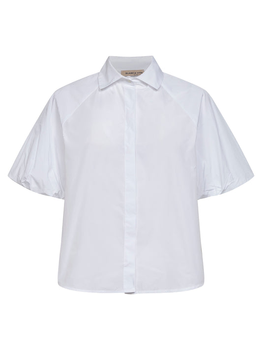 White poplin Camiva shirt