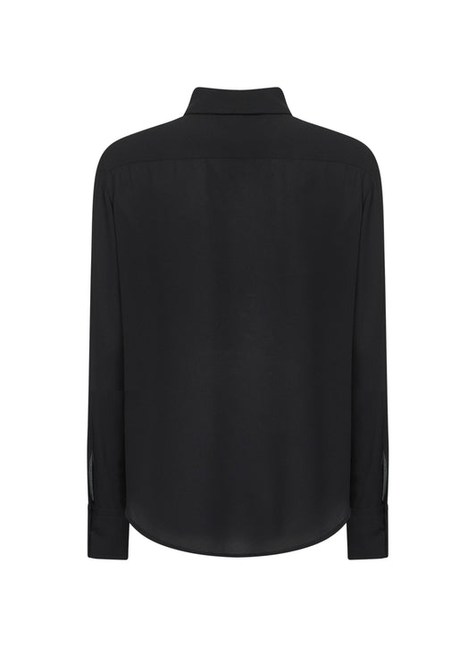 Onyx crepe Corten shirt