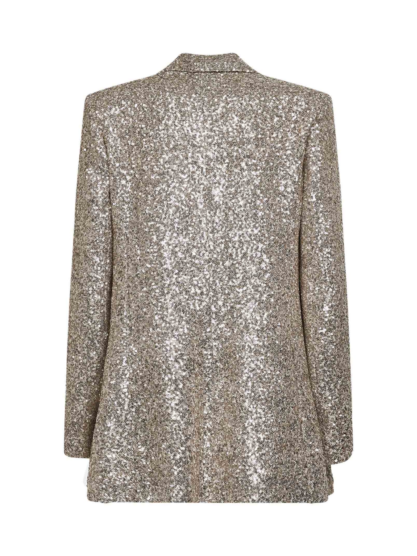 Giacca Gropsy in paillettes oro