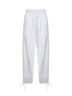 Pantaloni cargo Pagila in popeline tecnico bianco