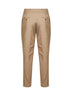 Pantaloni chino Pares in cotone stretch sabbia