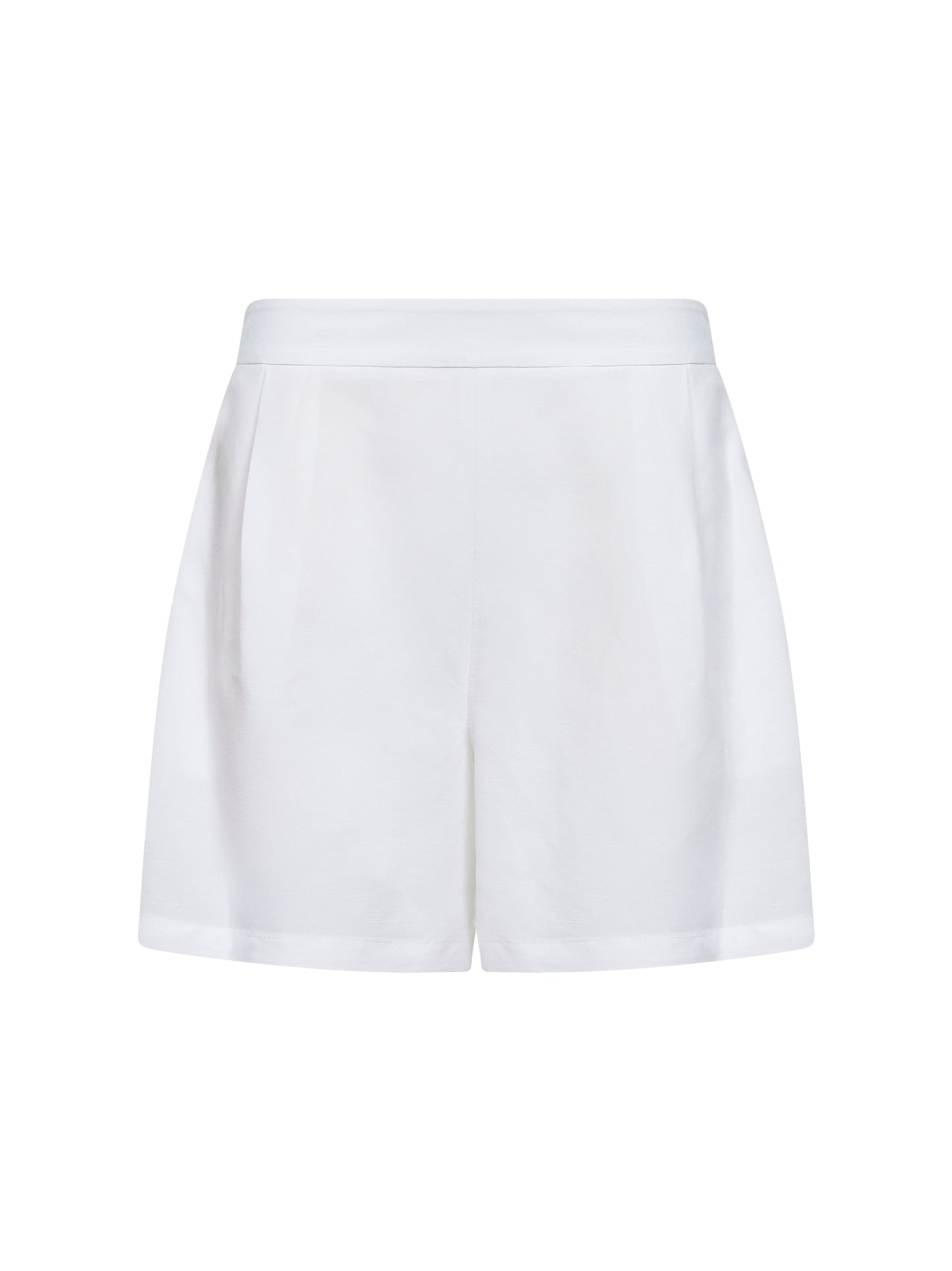 Shorts Pinxy in viscosa e lino bianco