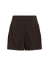 Shorts Pinxy in viscosa e lino moka