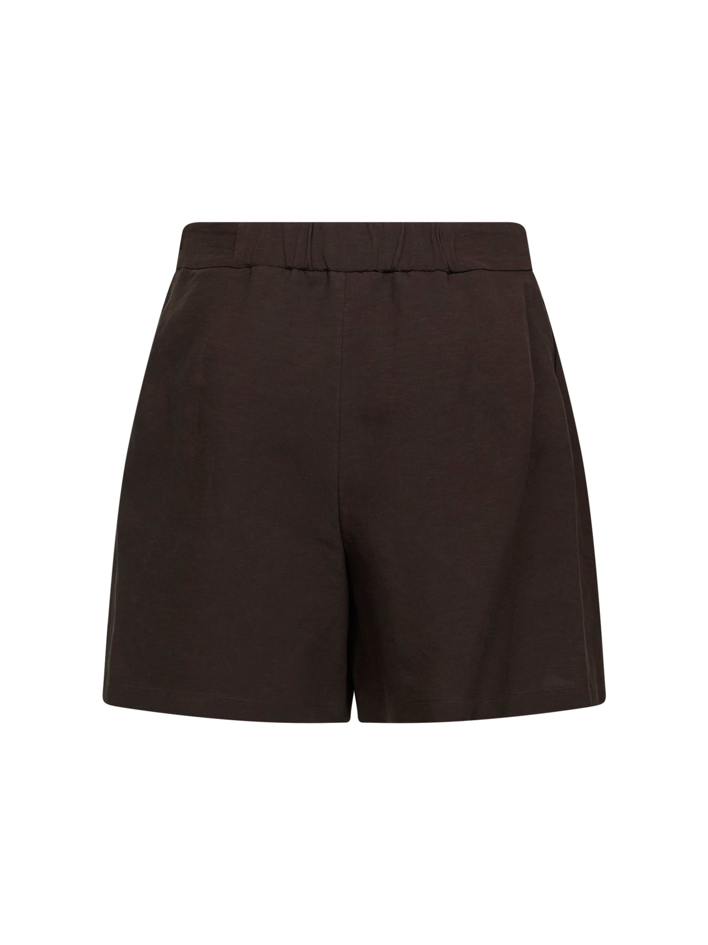Shorts Pinxy in viscosa e lino moka