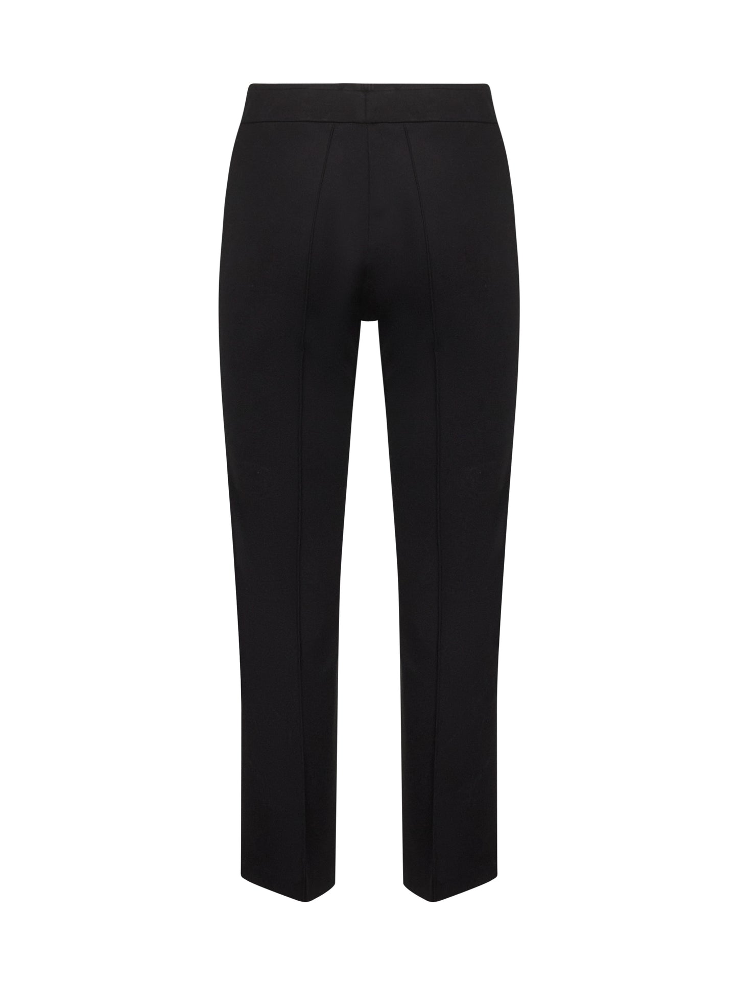 Onyx stretch jersey Pioppo trumpet trousers