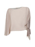 Beige georgette Sdefy stole