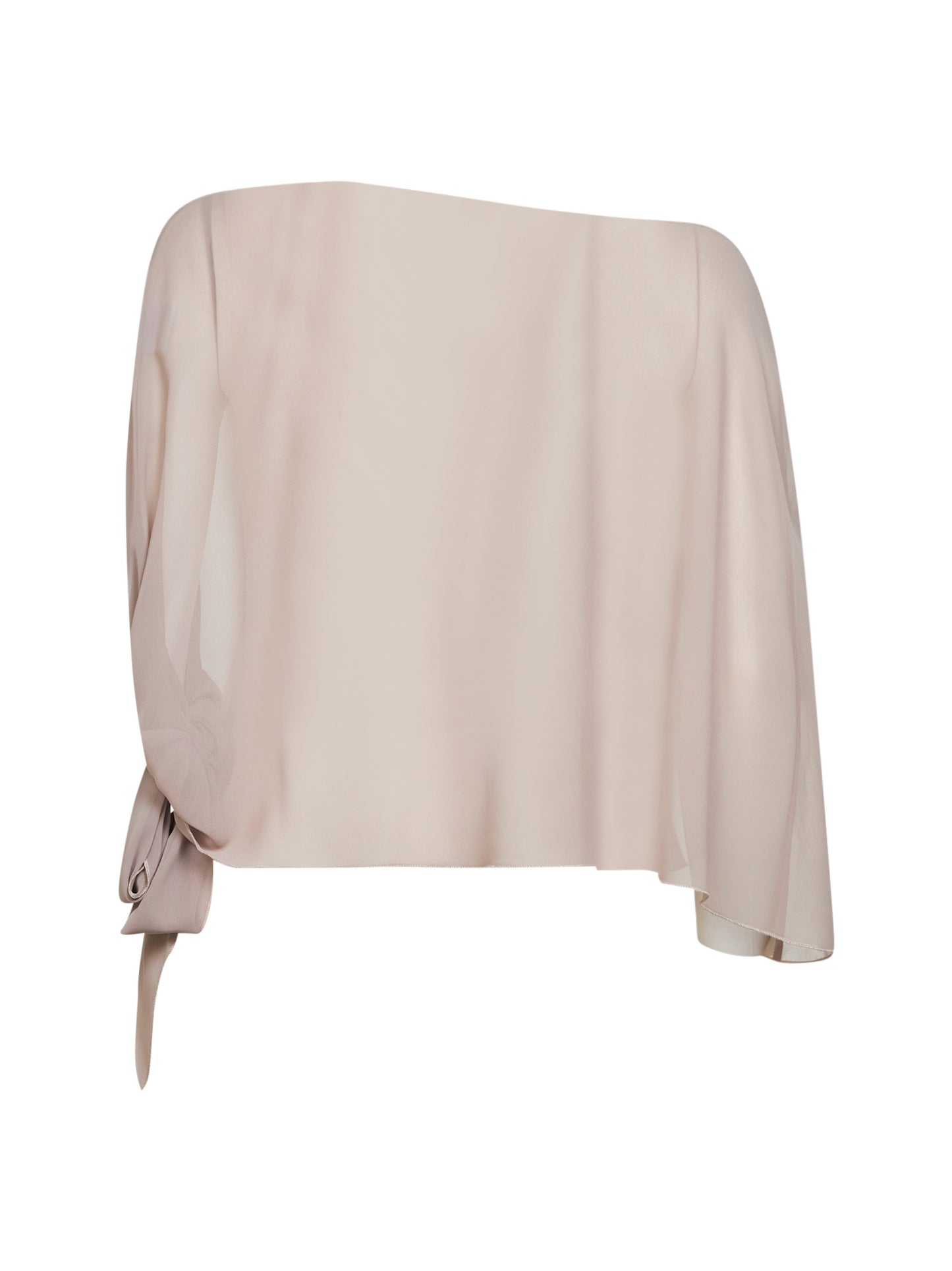 Beige georgette Sdefy stole
