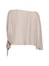 Beige georgette Sdefy stole