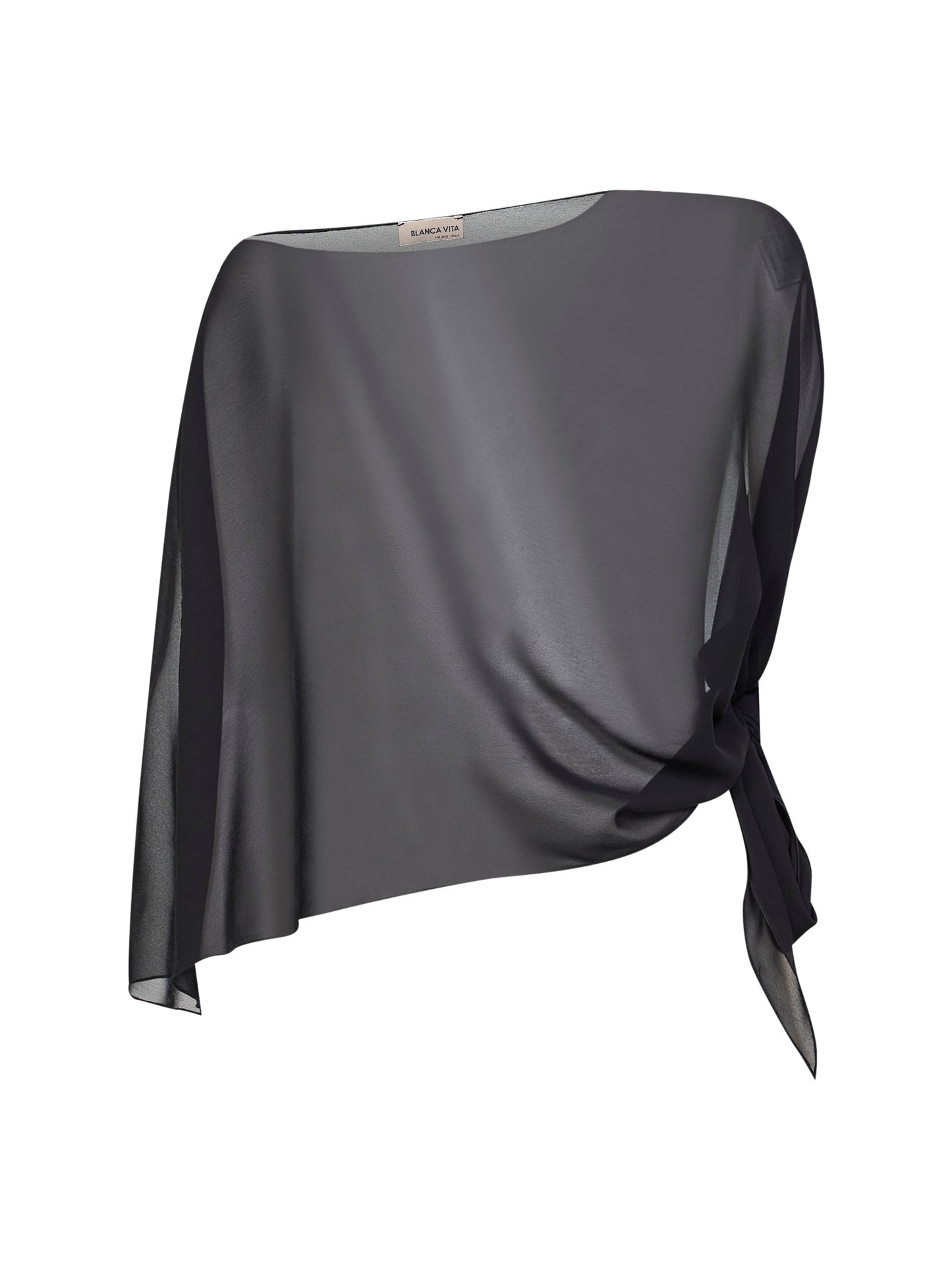 Stola Sdefy in georgette onice