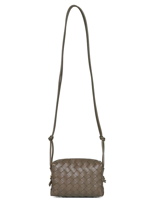 Loop Mini leather crossbody bag