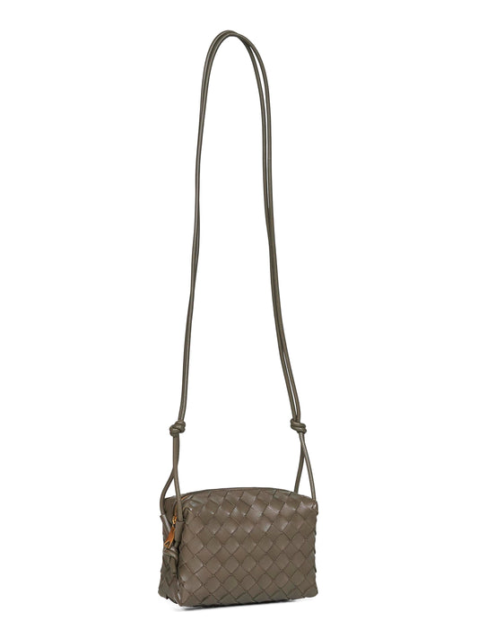 Loop Mini leather crossbody bag