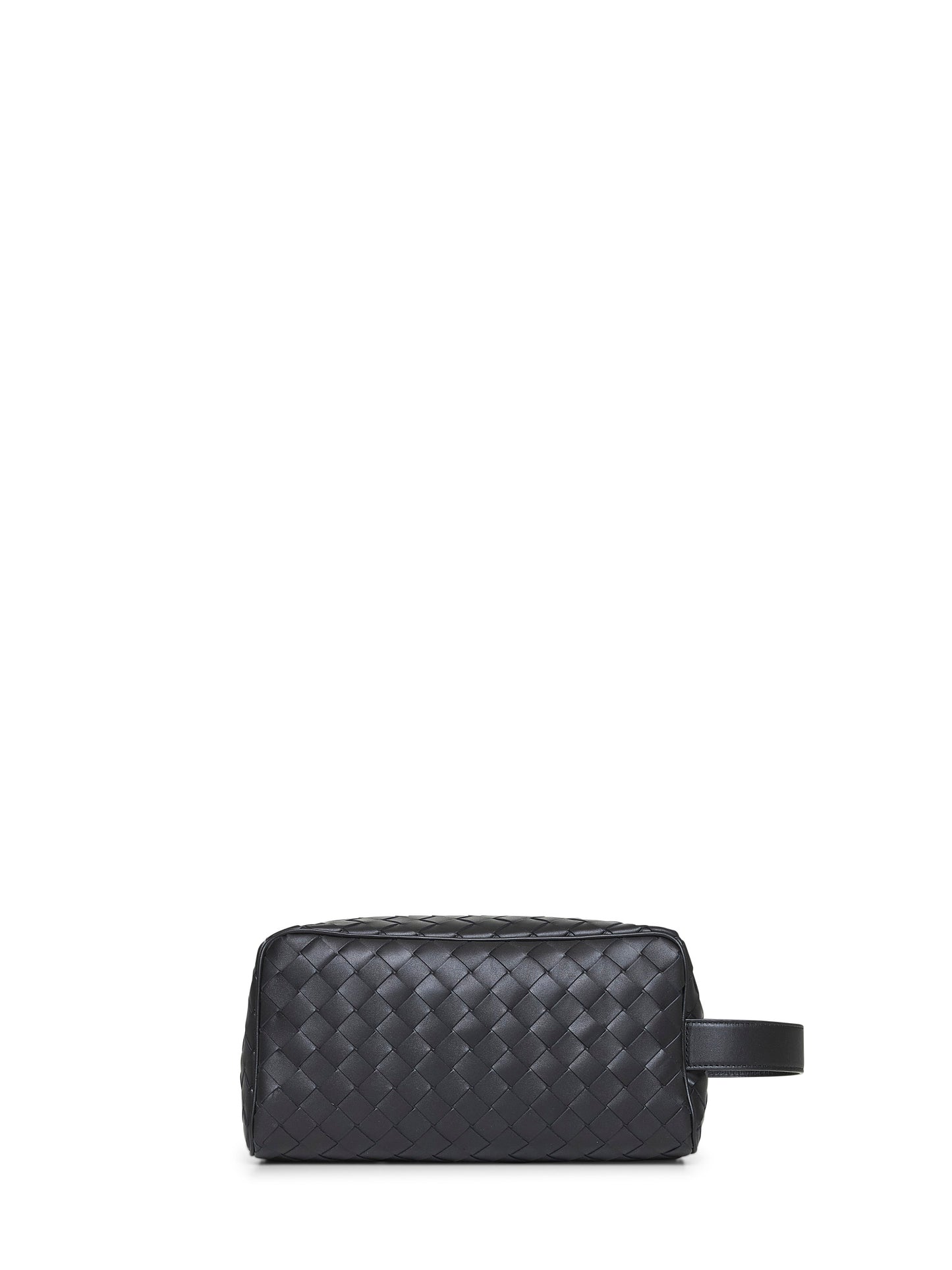 Pochette Da Viaggio Intrecciato nera