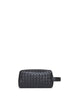 Pochette Da Viaggio Intrecciato nera
