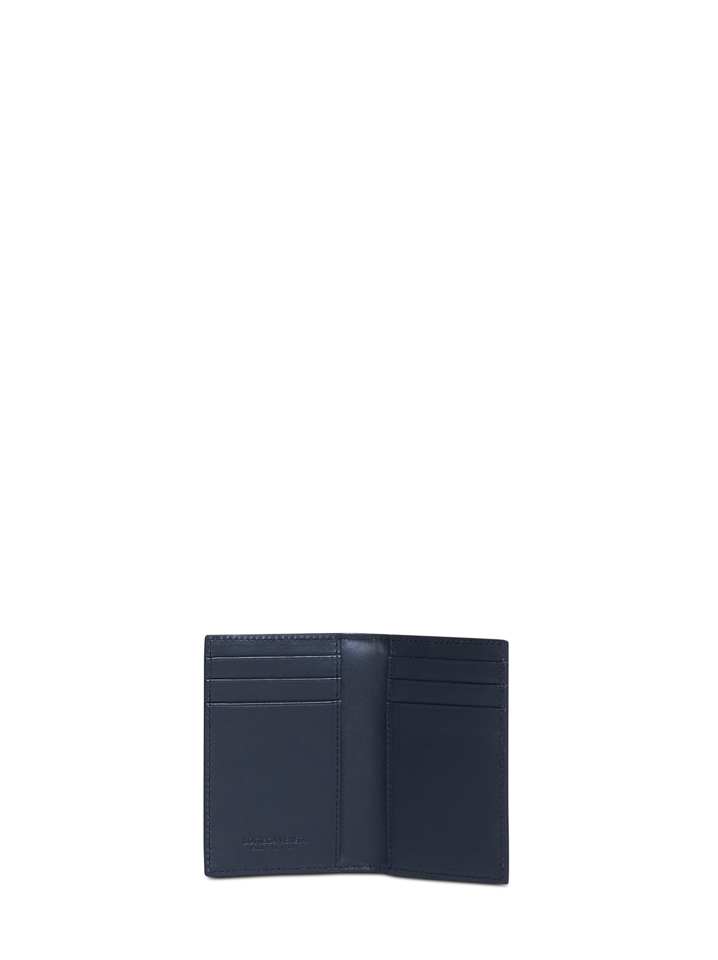 Portacarte bifold Intrecciato tricolore