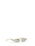 Occhiali da sole cat-eye Knot beige