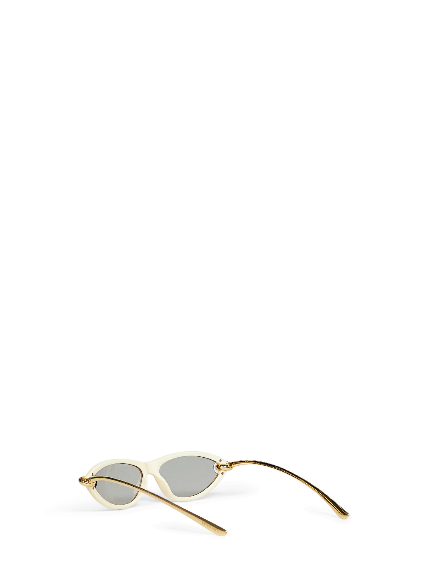 Occhiali da sole cat-eye Knot beige