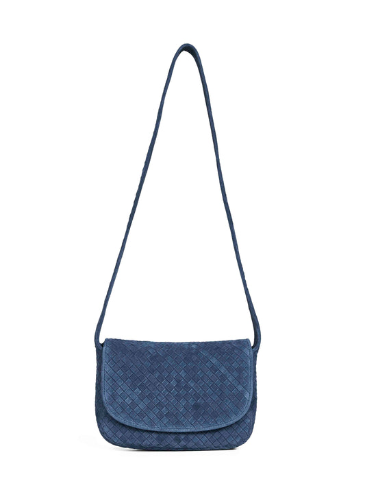 Borsa a spalla Messenger Veneto blu