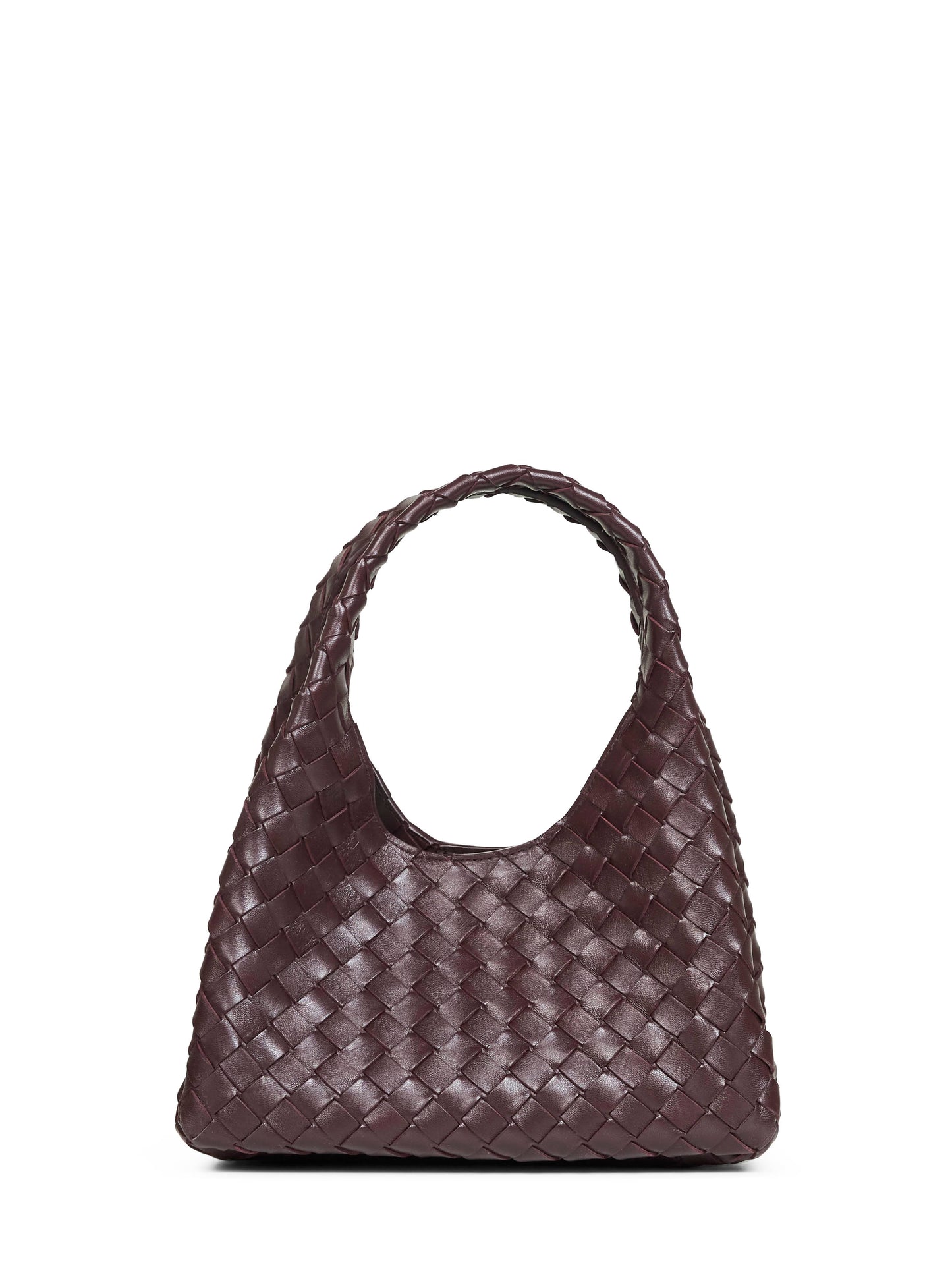Borsa a spalla Campana piccola barolo scuro