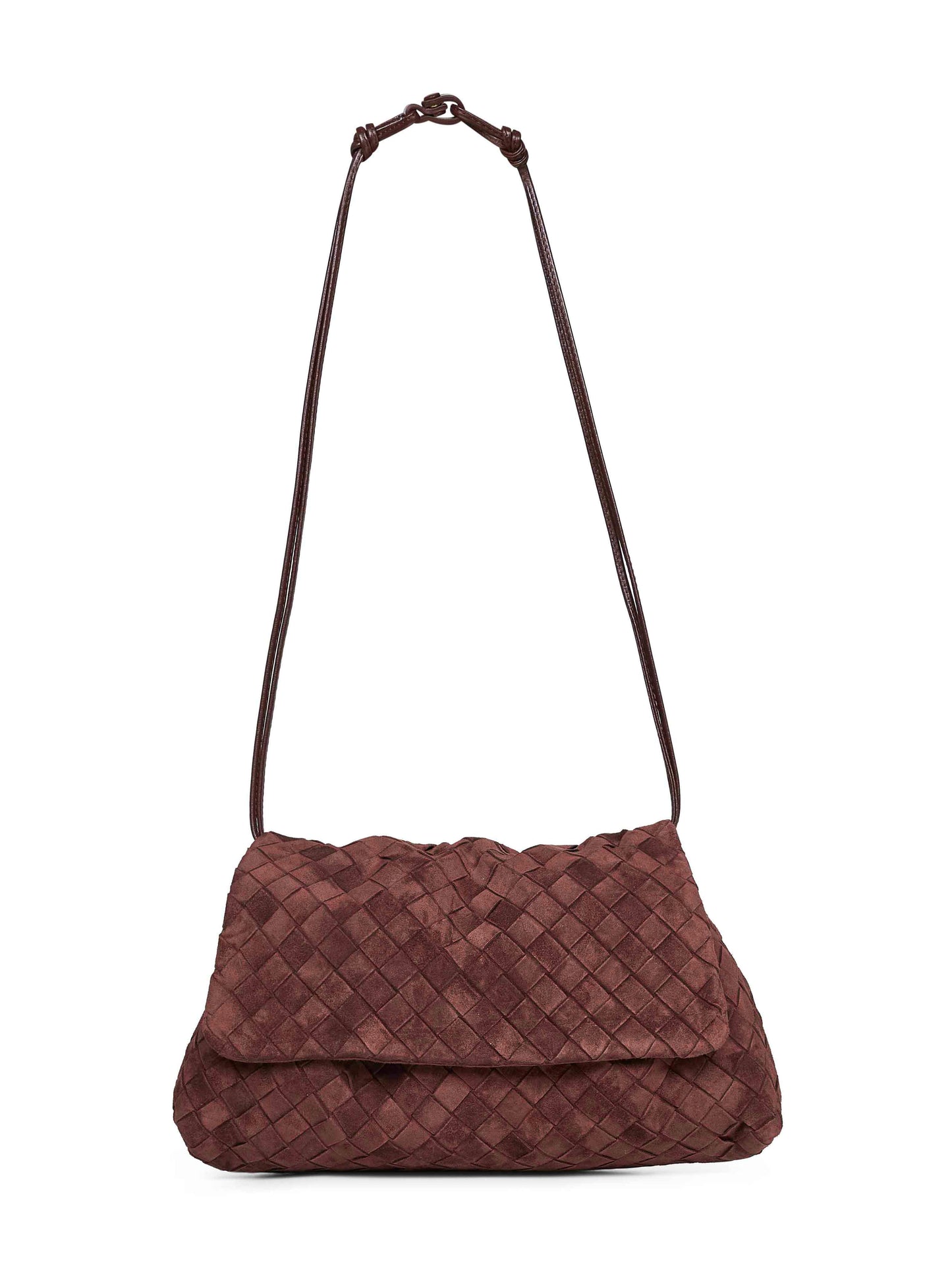 Deep mahogany Giorno pouch