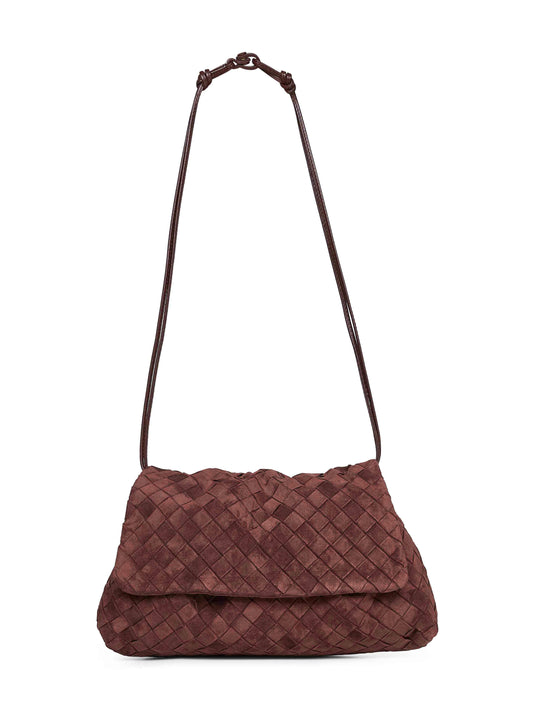 Deep mahogany Giorno pouch