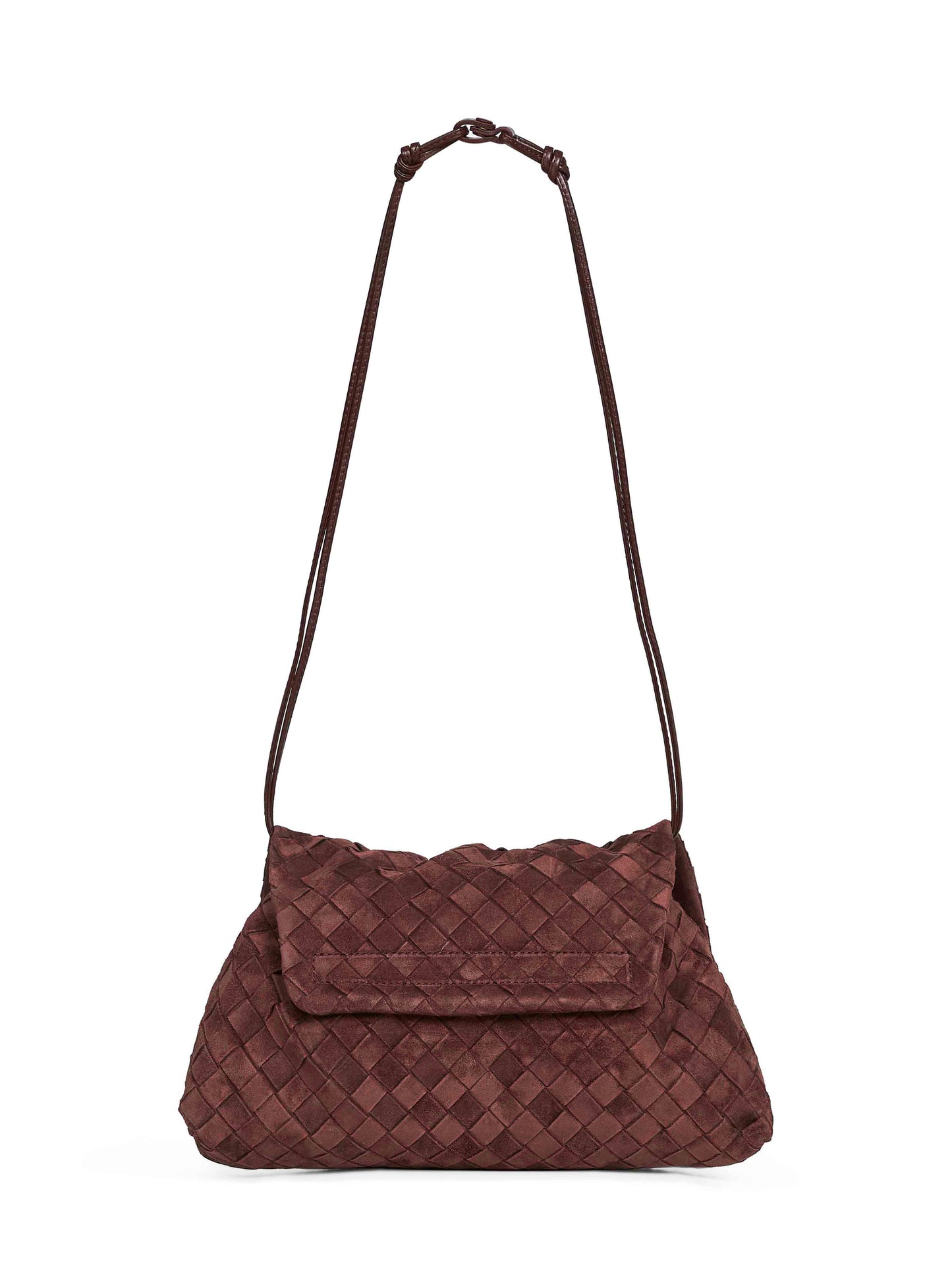 Deep mahogany Giorno pouch