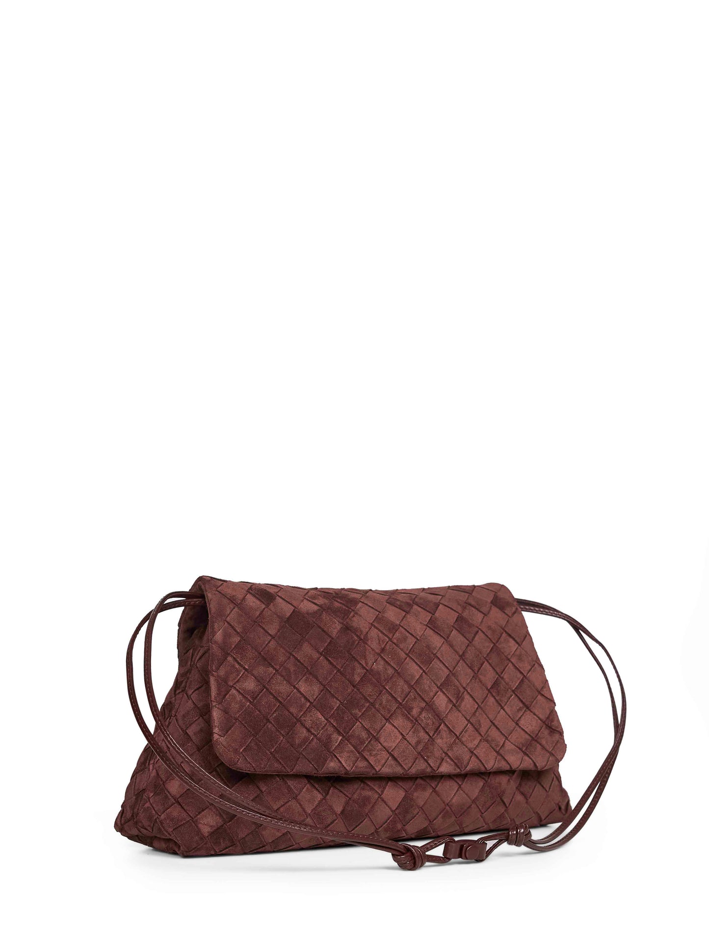 Deep mahogany Giorno pouch