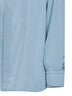 Camicia in viscosa e seta parachute azzurra