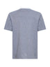 Grey cotton jersey printed T-shirt