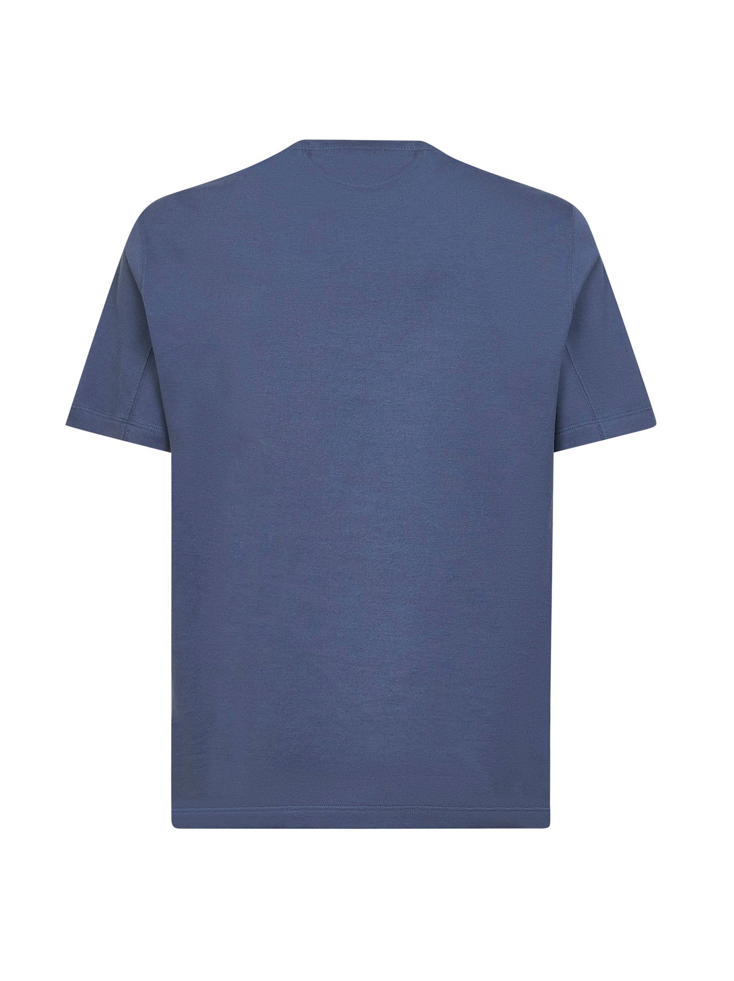 Denim cotton jersey crewneck T-shirt