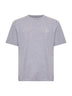Grey Solomeo crest crewneck T-shirt