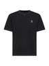 Black Solomeo crest crewneck T-shirt