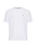 White Solomeo crest crewneck T-shirt