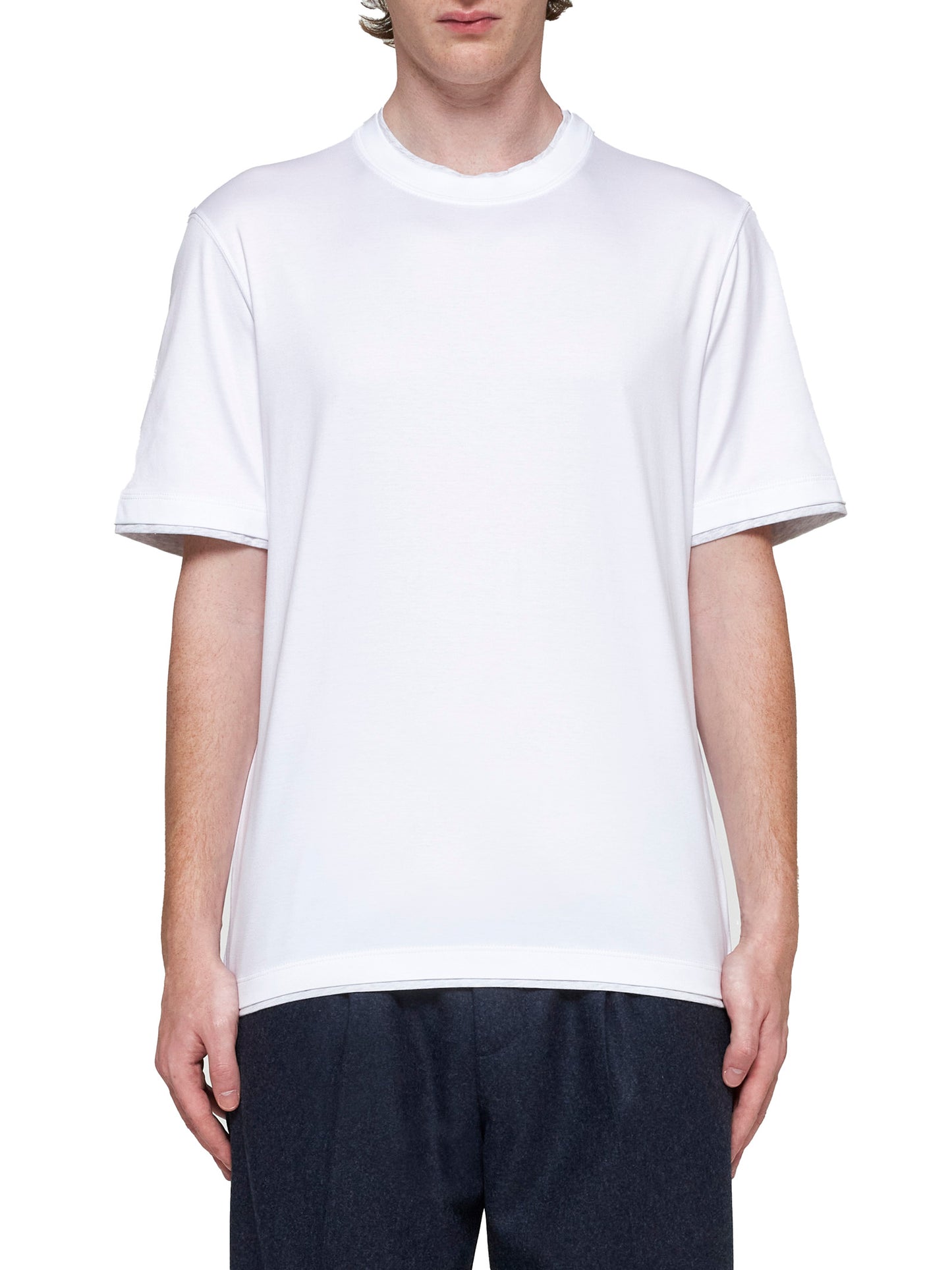 T-shirt with Brunello Cucinelli print