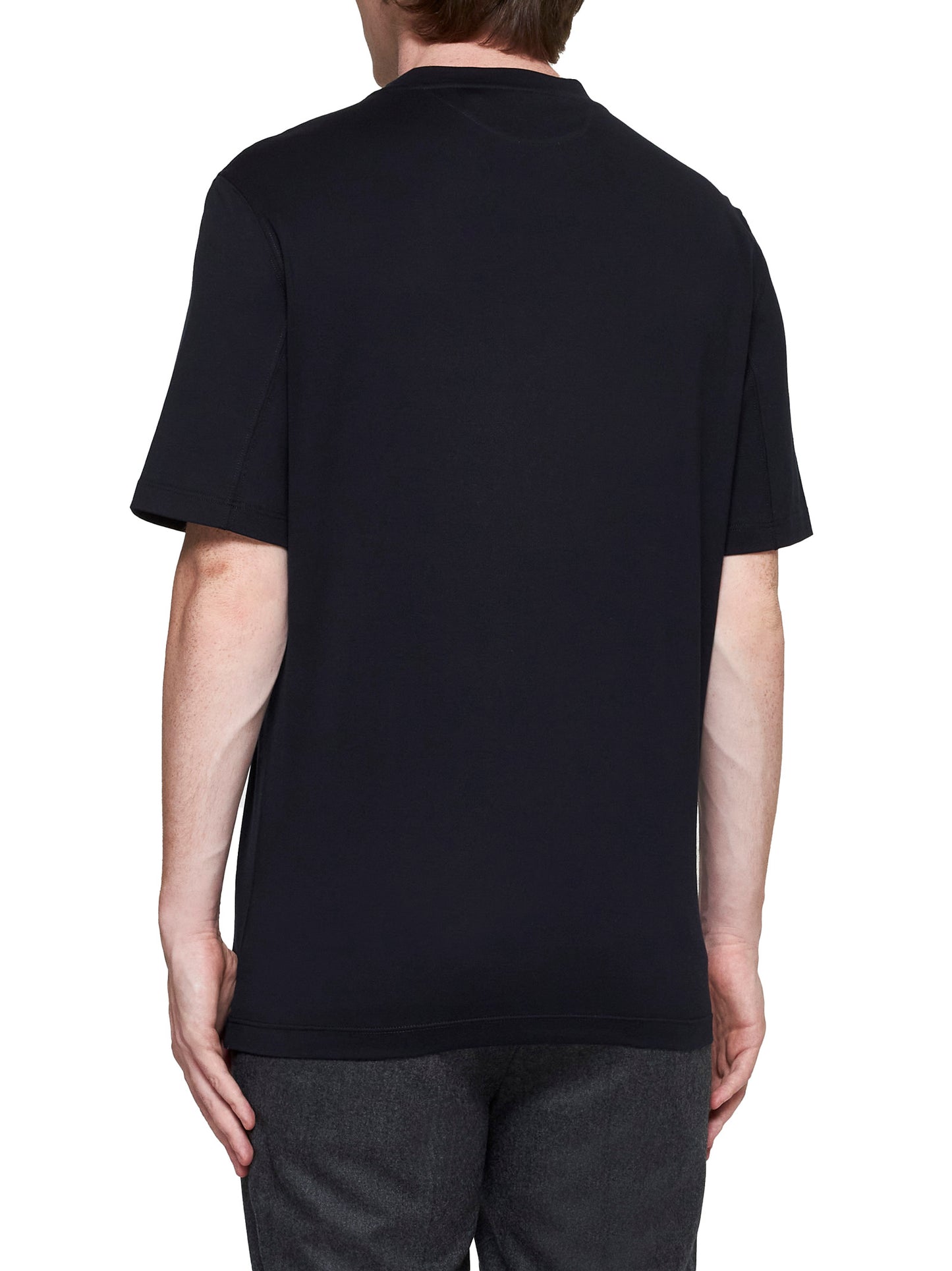 T-shirt Brunello Cucinelli in cotone con logo