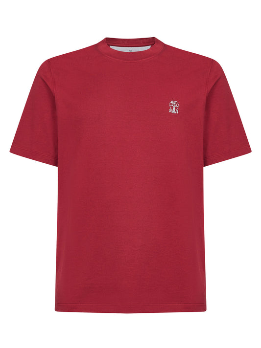 Cherry Solomeo crest T-shirt