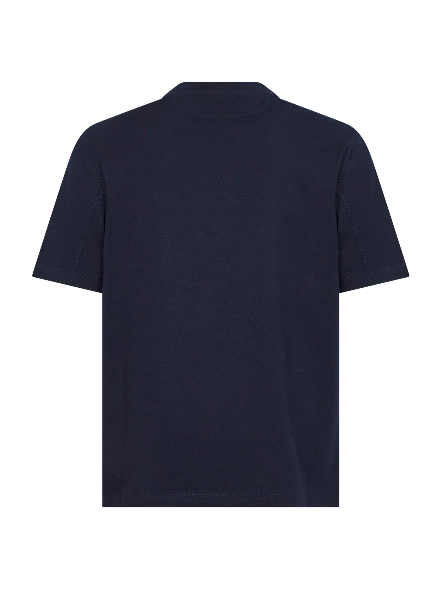 T-shirt cobalto con stemma Solomeo