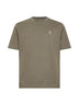 Khaki Solomeo crest T-shirt