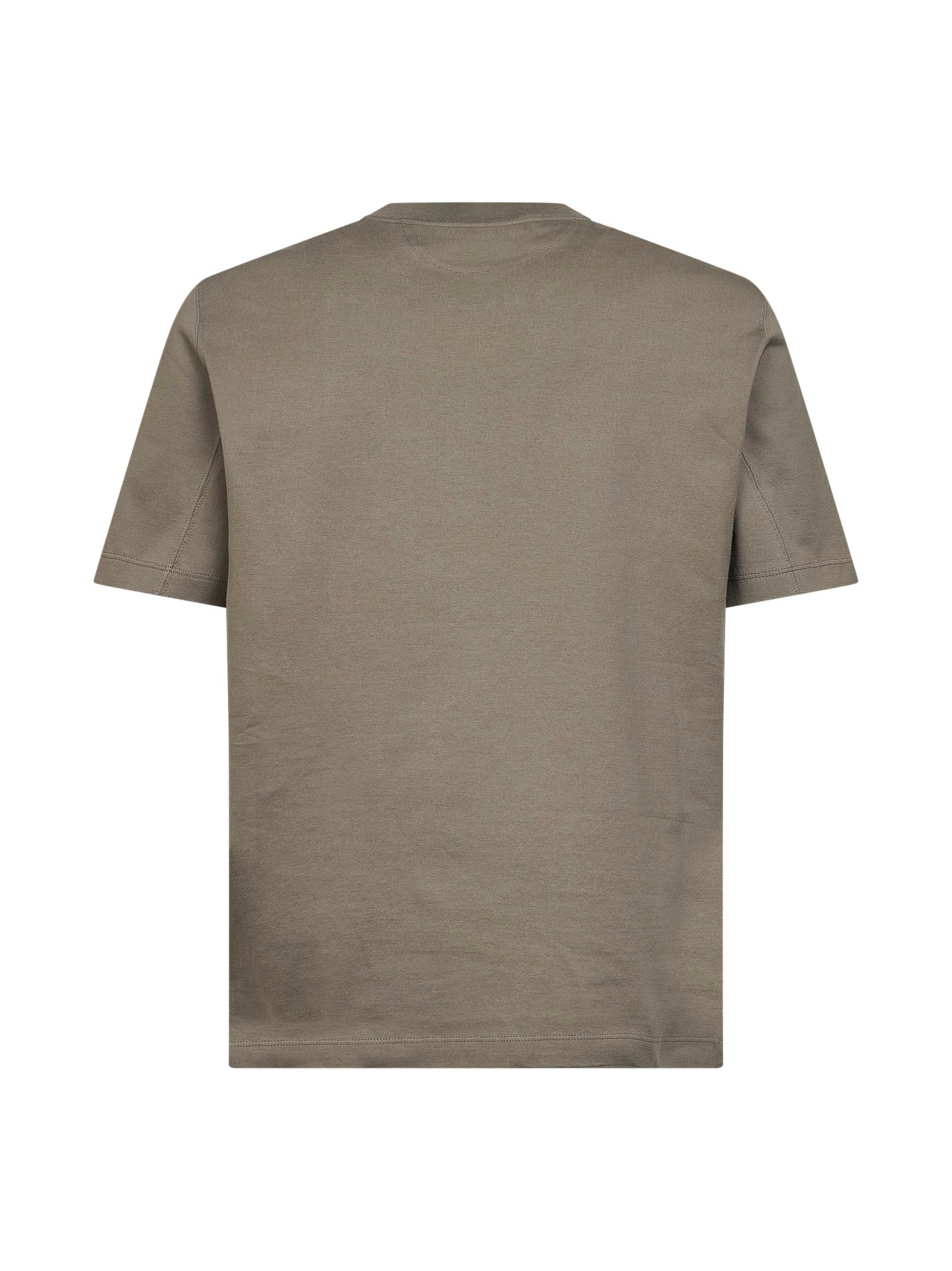 Khaki Solomeo crest T-shirt
