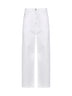 Ivory Authentic denim Relaxed jeans with monili