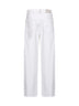 Ivory Authentic denim Relaxed jeans with monili
