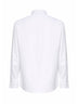 Camicia basic fit in cotone bianco