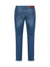 Blue lightweight denim traditional fit jeans