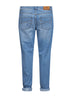 Light blue denim traditional fit jeans