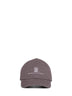 Brown gabardine logo baseball cap